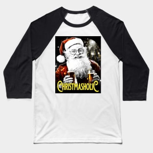 Christmas Holic Baseball T-Shirt